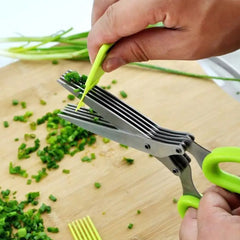 Food Scissor Stainless Steel With Cleaning Comb