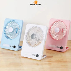 Slim Foldable LED Fan