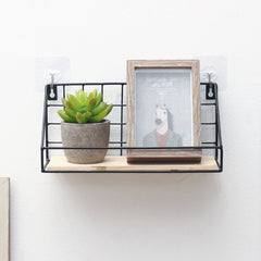 Iron Wall Hanging Storage Shelf