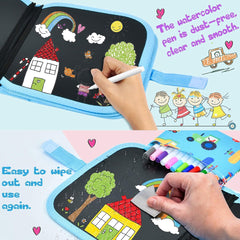 Portable Reusable Coloring Book Graffiti Drawing Board Sketch Book