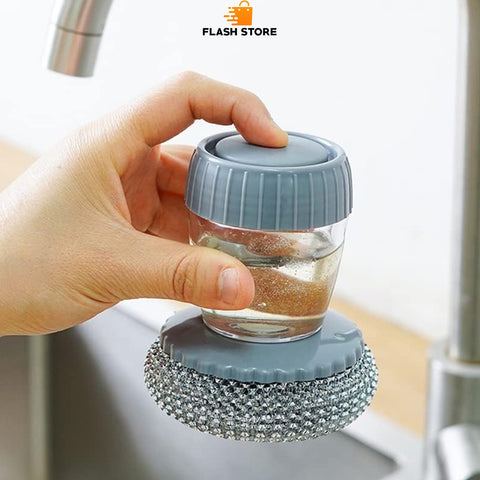 2 in 1 Kitchen Sponge Brush
