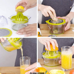 4 In1 Manual Squeezer Citrus Juicer