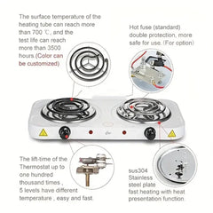 Electric Cooking Stove Double Burner