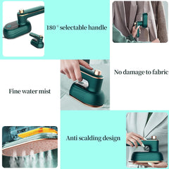 Travel Foldable Steam Iron, Electric Steam Iron For Clothes