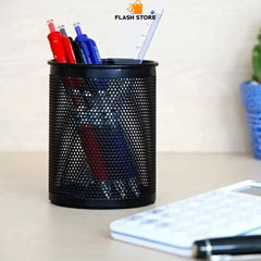 Metal Mesh Pen Holder