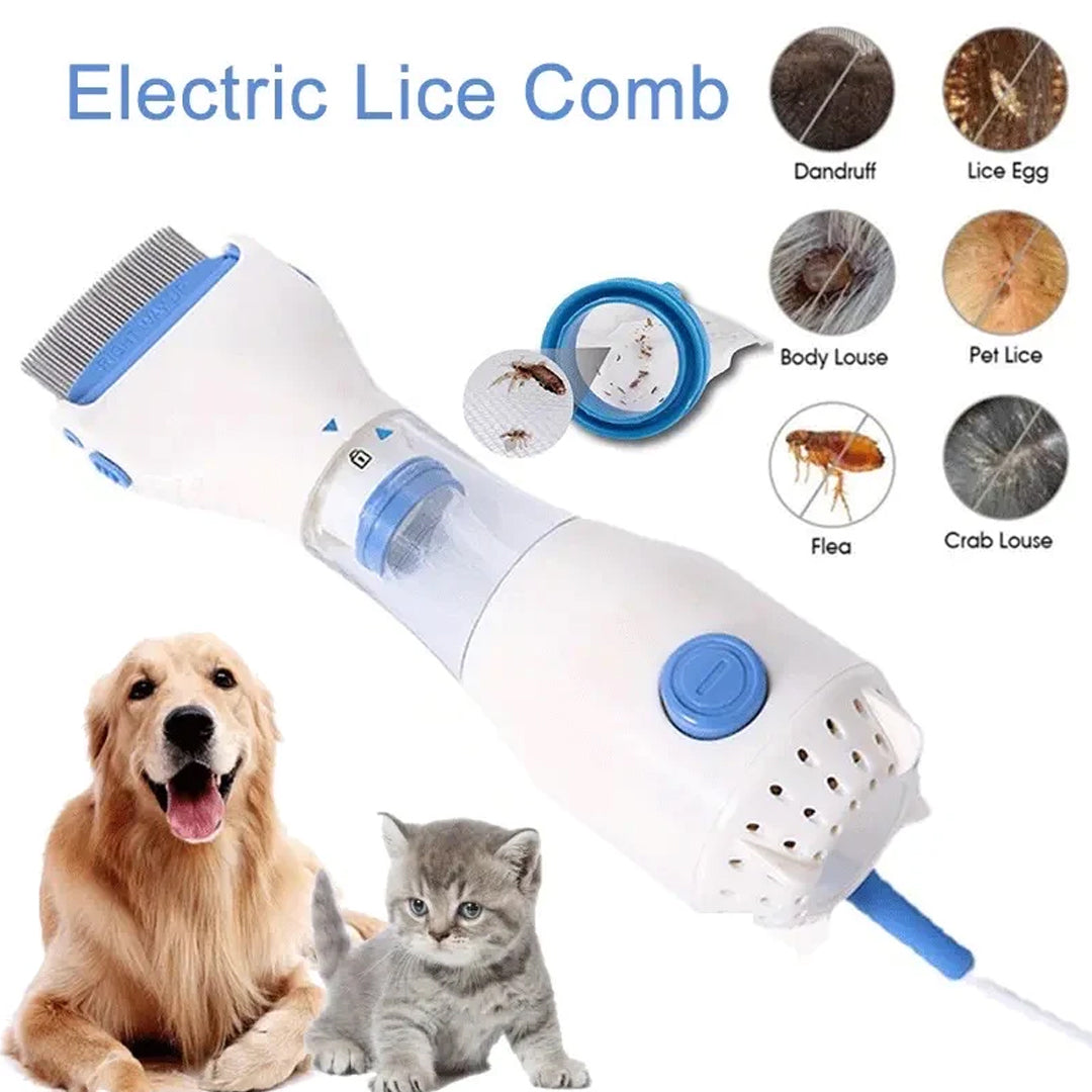 V Comb Head Lice Machine with 4 Filter Flashstore.pk