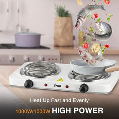 Double Burner Electric Stove Stainless Steel Induction Cooker