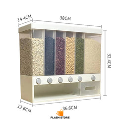 6 In 1 Grain Cereal Dispenser