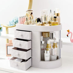 Rotating Transparent Dressing Table