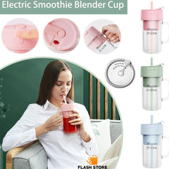 Mason Portable Mini Juicer Blender with Straw Cup