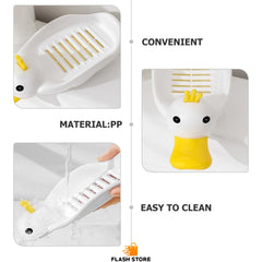 Crown Cute Duck Drain Soap Dish