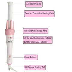 Automatic Hair Curler Spin 360° Rotating Hair Styling Roller Auto