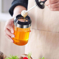 250ml Kitchen Condiment Jar With Oil Brush