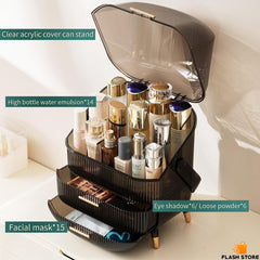 Transparent Cosmetic And Skincare Organizer