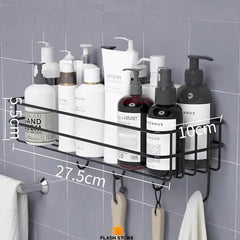 Iron Bathroom Hanging Shelf Wall Mounted