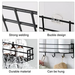 Bathroom Shelf Metal Corner Shelf Storage Rack