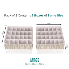 Drawer Organizers Pack Of 2