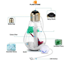 Bulb Humidifier With Colourfull Night light