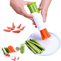 Quarter Cutter Strawberries Cucumbers Carrots Shredder Kitchen Slicer Tool