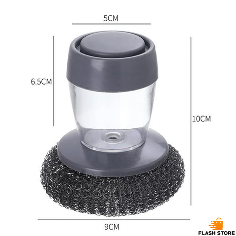 2 in 1 Kitchen Sponge Brush
