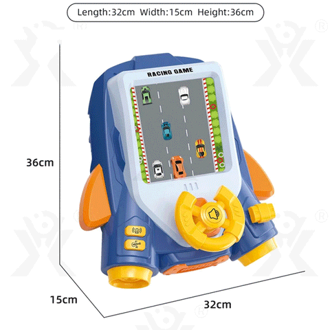 Kids Toys Steering Wheel Racing Game With Music