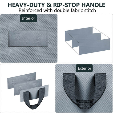 Blanket Cloth Bag Grey Pack Of 4