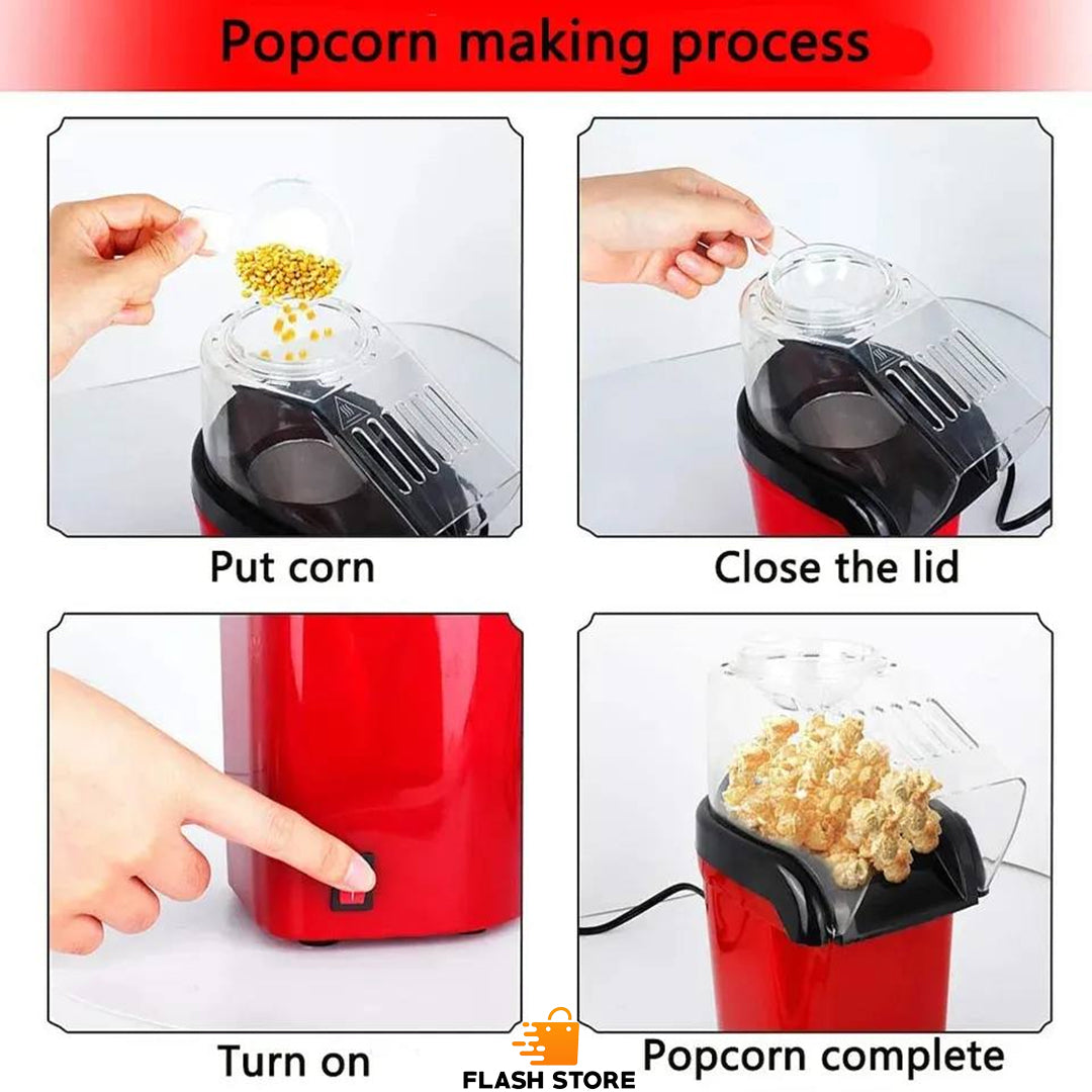 Electric Popcorn Maker Hot Air Popper – Flashstore.pk