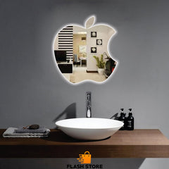 Apple shape acrylic mirror