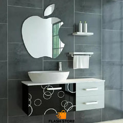 Apple shape acrylic mirror