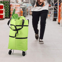 Folding Shopping Pull Cart Trolley Bag