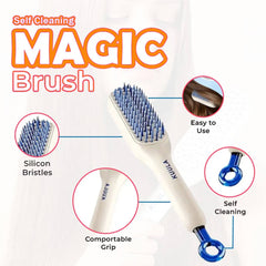 Self Cleaning Hair Comb