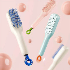 Self Cleaning Hair Comb