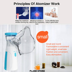 Ultrasonic Portable Nebulizer for Cough & Asthma