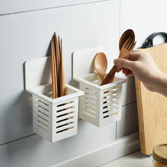 Kitchen Utensil Storage Holder Wall Mounted