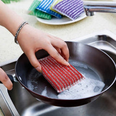 4pcs Soft Sponge Scrubber Pads