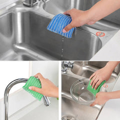 4pcs Soft Sponge Scrubber Pads