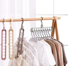 Pack Of 3 Multi Slot Hanger Closet Organizing Hanger