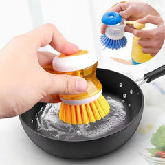 Liquid Soap Dishwasher Brush