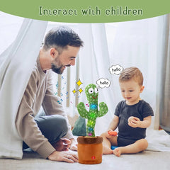 Rechargeable Singing Dancing Cactus Toy