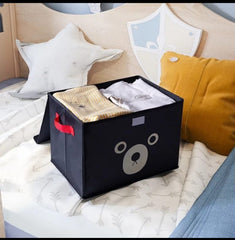 Foldable Panda Storage Box, Cute Panda Cartoon Storage Box