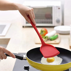 SiliconeEase - The Non-Stick Solid Silicone Stir Fry Turner