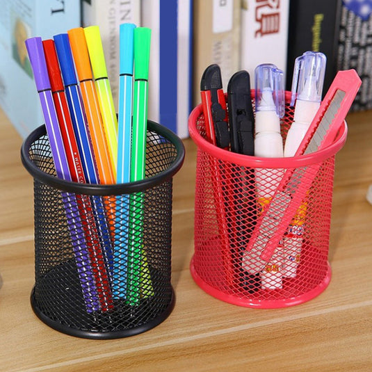 Metal Mesh Pen Holder – Flashstore.pk