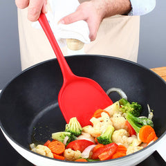 SiliconeEase - The Non-Stick Solid Silicone Stir Fry Turner