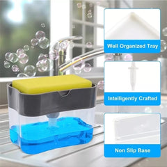 Push Sponge Soap Dispenser