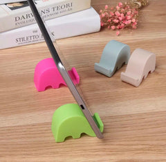 4-Pack Mini Elephant Phone Holder