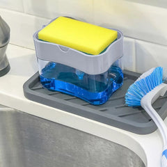 Push Sponge Soap Dispenser