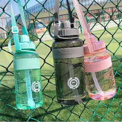 Drinking Water Bottle With Straw 1500ML