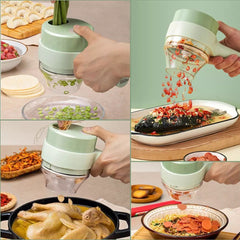 New Electric Handheld Cooking Hammer Food Chopper