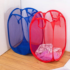 Foldable Mesh Laundry Basket