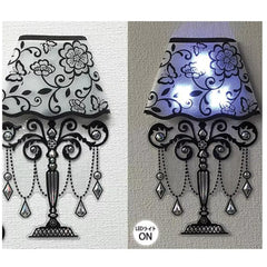 3d Wall Sticker LED Lights Lamp